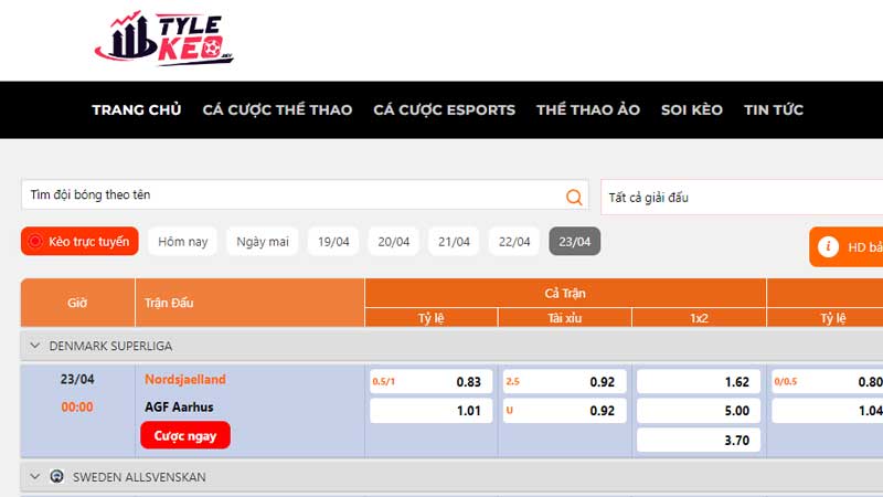 Giới Thiệu Về Trang Tỷ Lệ Kèo 3 cakallikli.org có nhiều ưu điểm