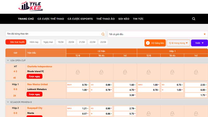 Giới Thiệu Về Trang Tỷ Lệ Kèo 1 Giới thiệu tổng quan trang cakallikli.org